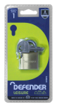 Defender 30mm Brass Padlock